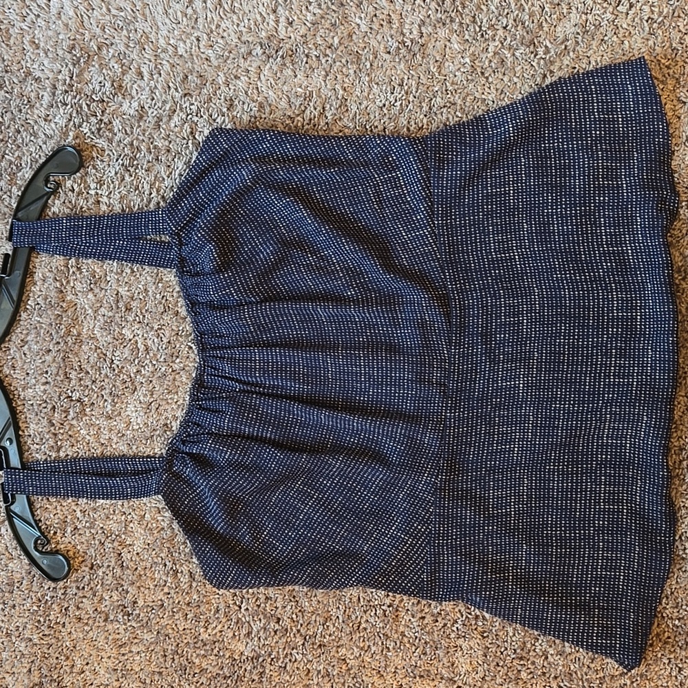 NWOT CAbi #403 Dotted Peplum Cami